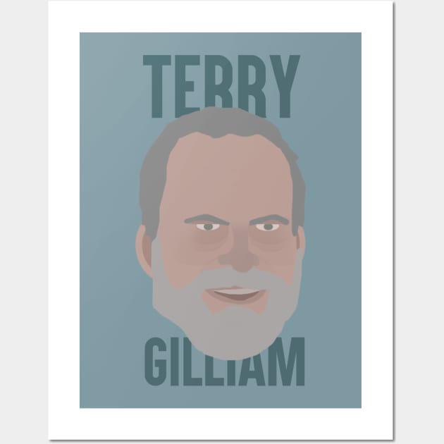 Terry Gilliam Head Wall Art by JorisLAQ